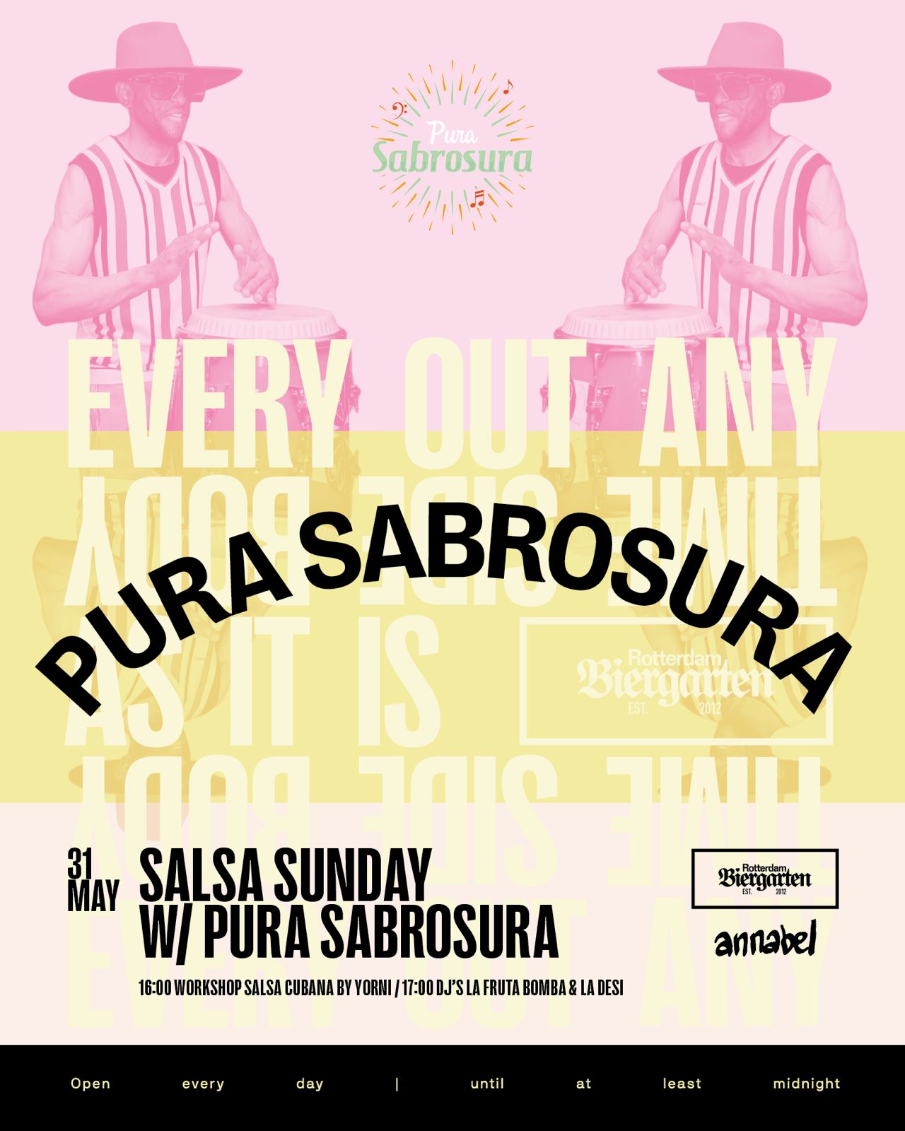 Sabrosura Sundays Pura Sabrosura x Annabel x Biergarten