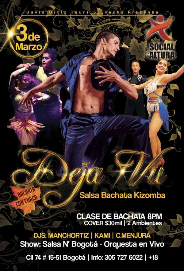 Kaona en Deja Vu, Salsa y Bachata pal bailador