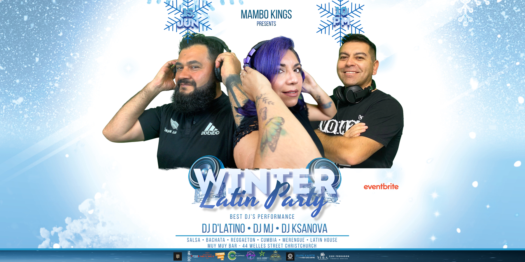 White Winter Latin Party