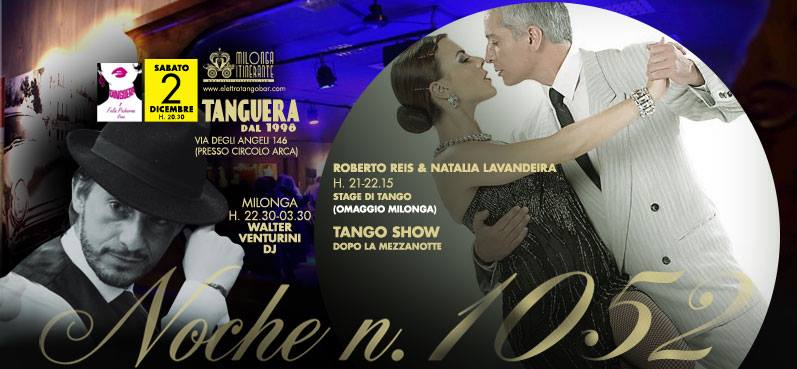 Roberto Reis y Natalia Lavandeira IN Stage&Esibizione @Tanguera