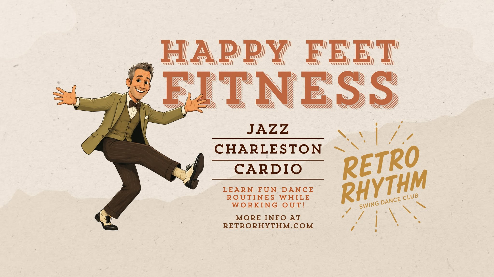 Happy Feet Fitness: Swing Dance Workout Classes!