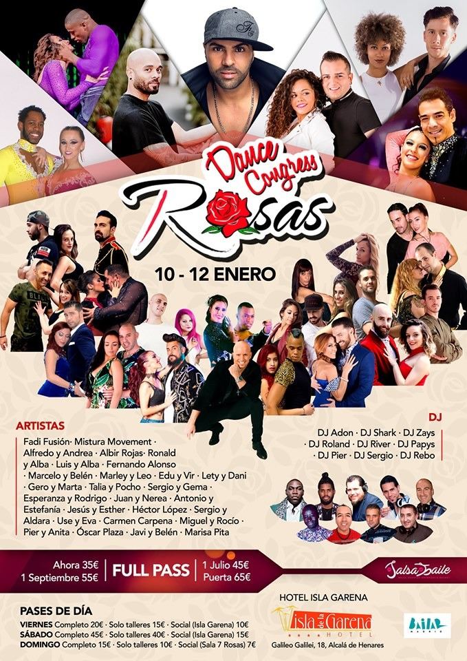 Salsero Group for Rosas Dance Congress