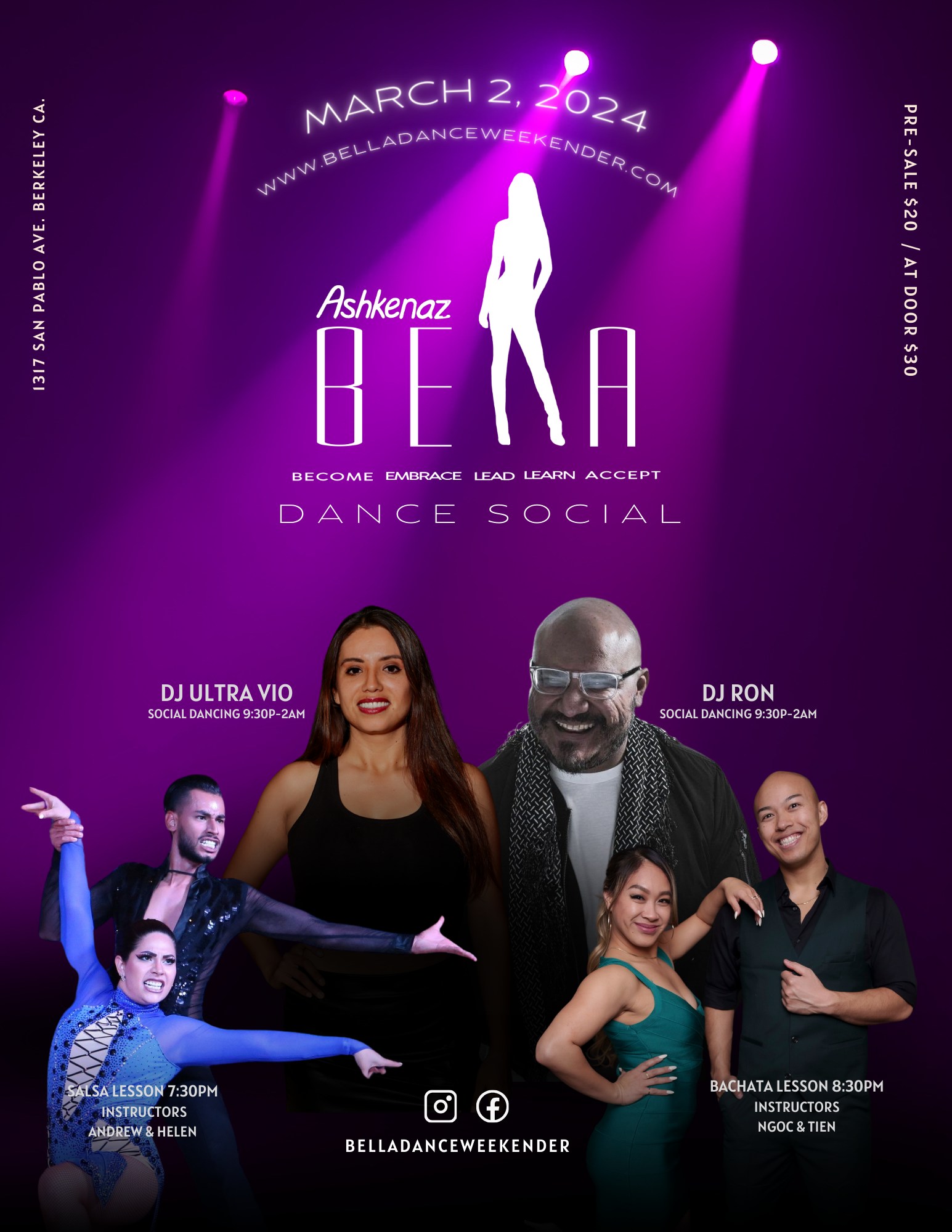 BELLA Dance Social- March 2