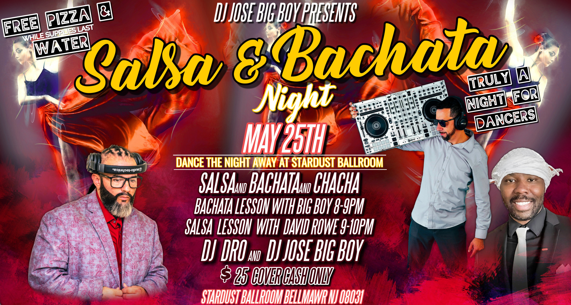 Salsa & Bachata Night With DJ Jose Big Boy & Friends