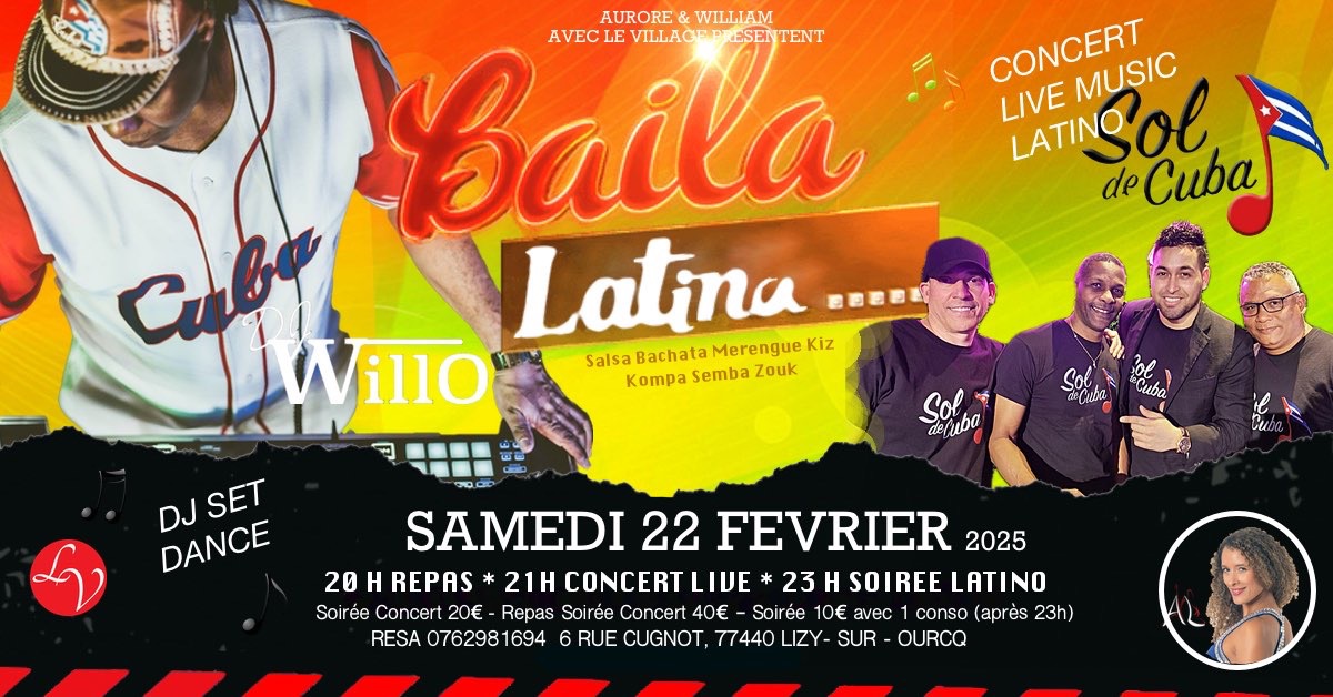 💃Soirée Baila Latina💃
