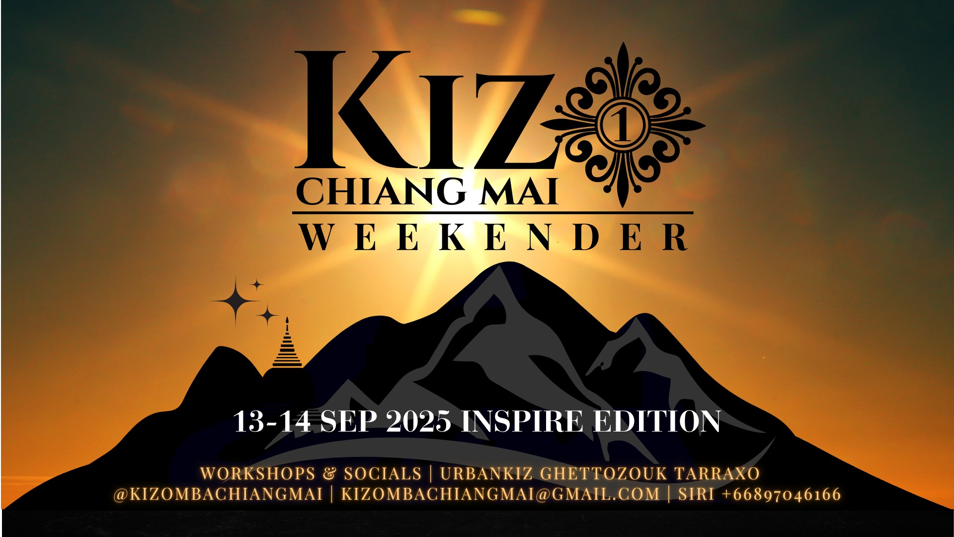 Kiz Chiang Mai Weekender 2025 Inspire Edition