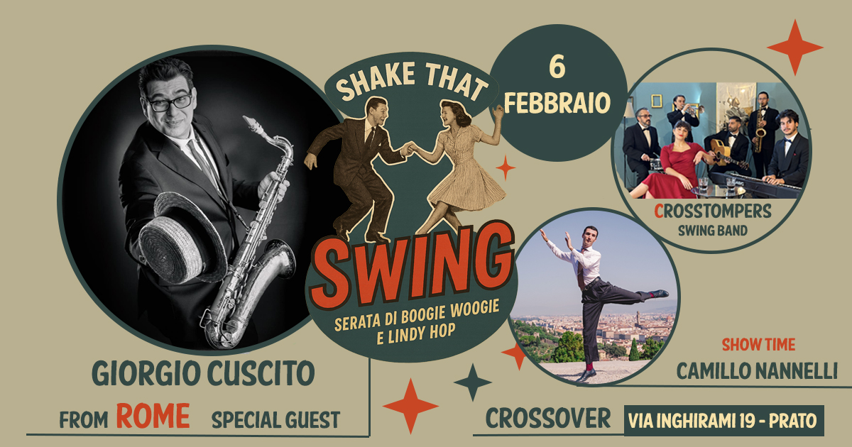 Shake that SWING - special guest Giorgio Cuscito