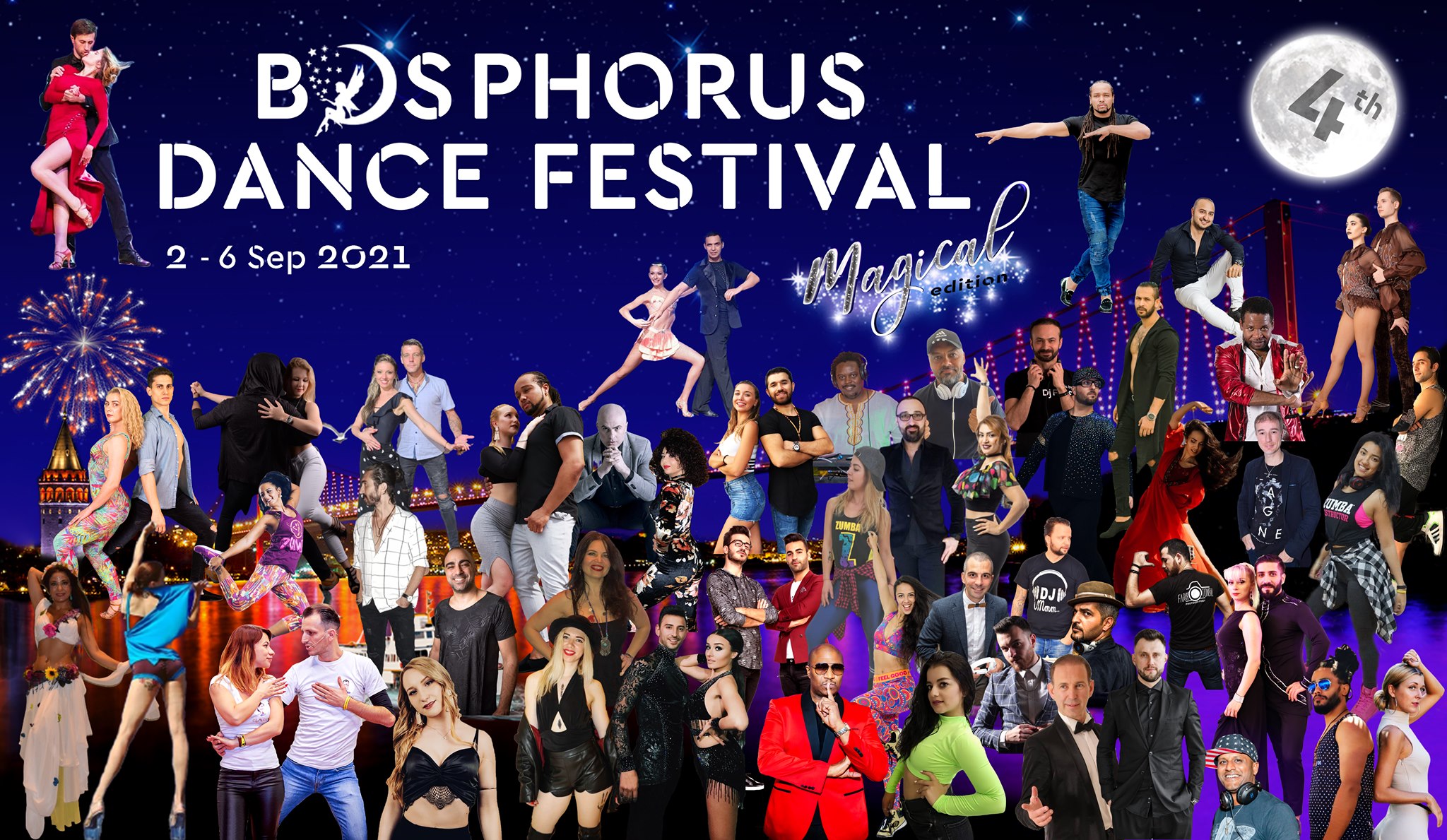 4th Bosphorus Dance Festival 'Magical Edition' 2-6 Sep 2021