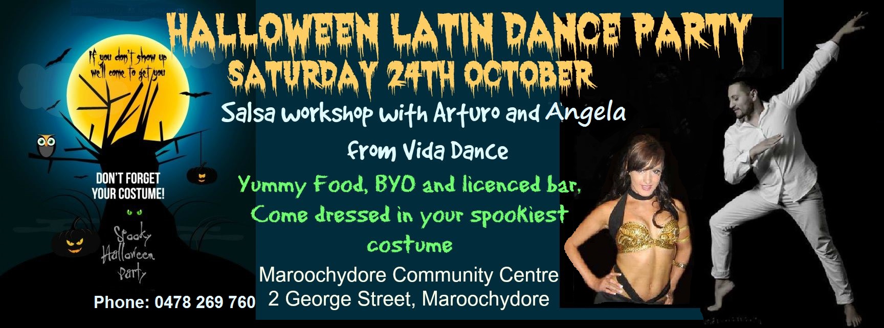 Halloween Latin Dance Party