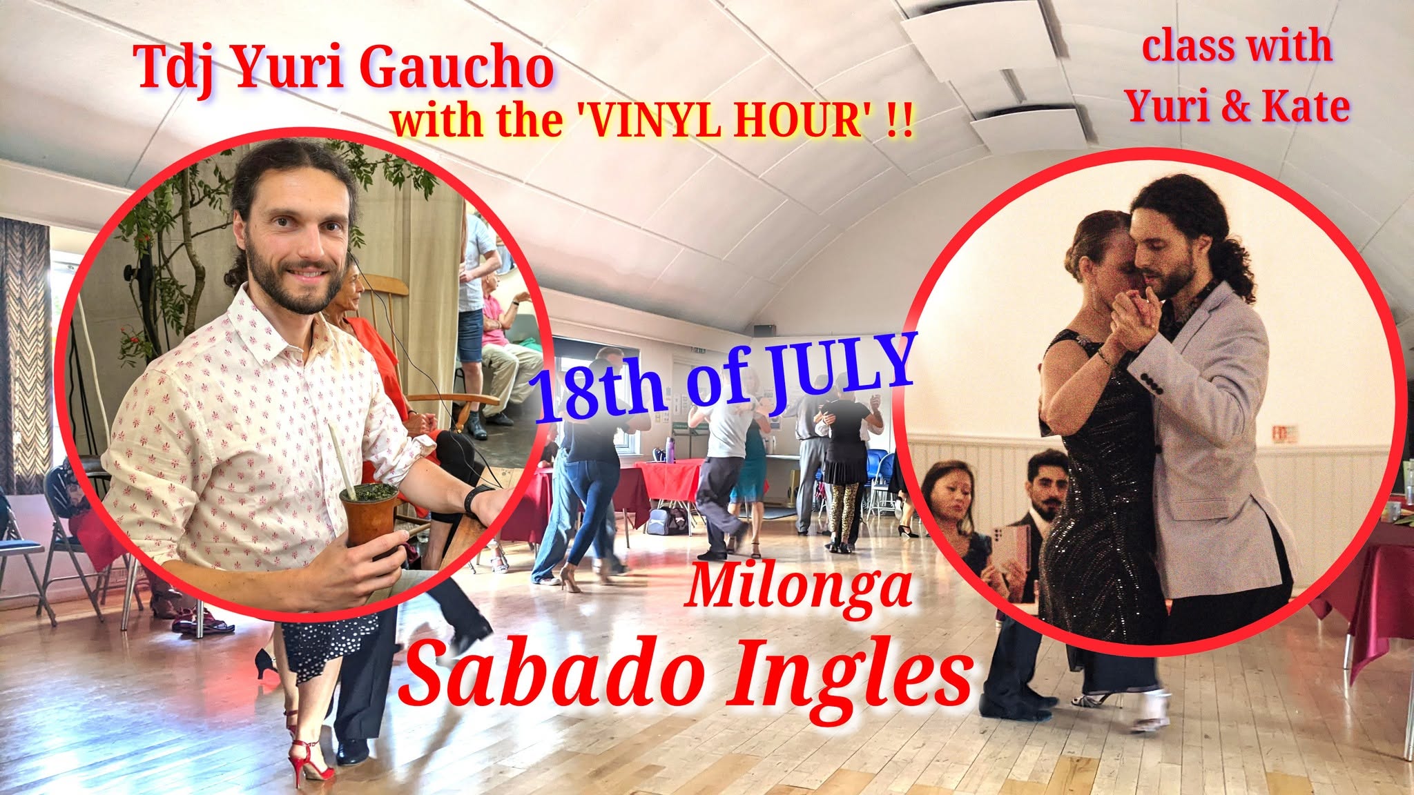 Milonga SABADO INGLES πΆ VINYL HOUR π