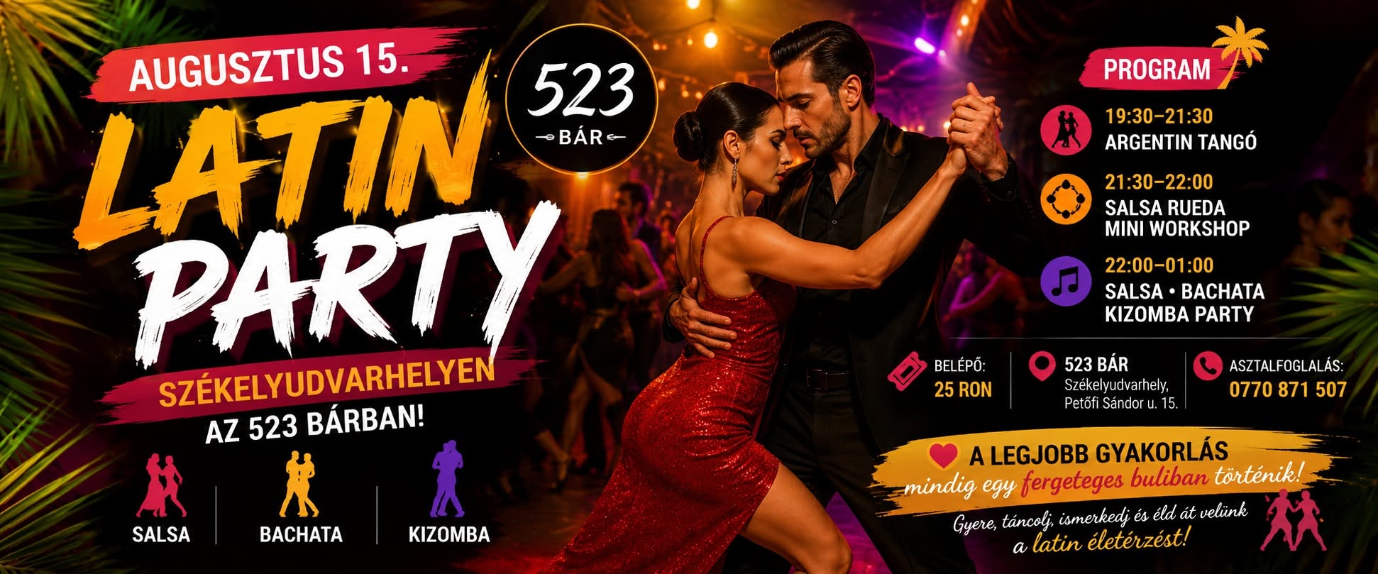 523 LATIN PARTY SZÉKELYUDVARHELY
