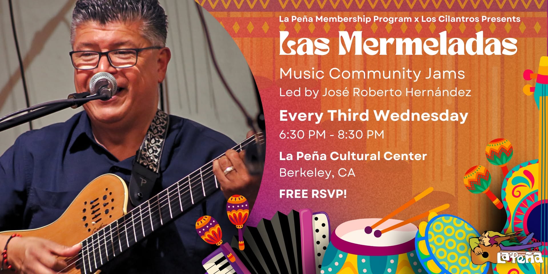 Las Mermeladas: Free Music Jam in Berkeley (All Ages & Skill Levels)