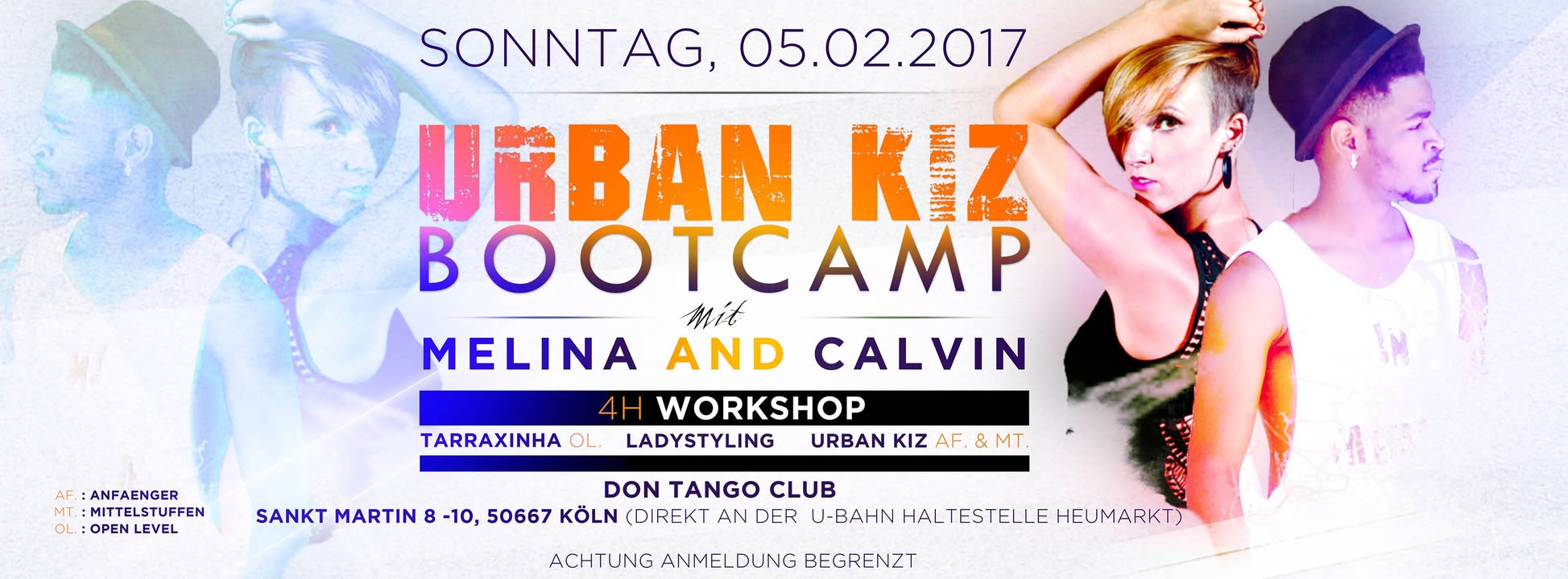 Special Urban Tarraxinha Bootcamp mit Melina and Calvin