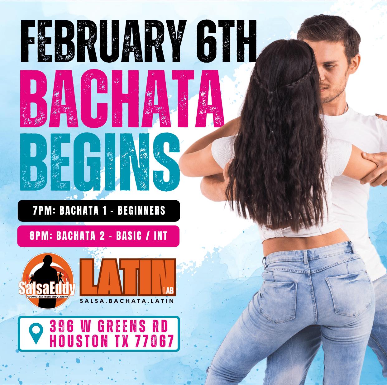 Bachata For Beginners - North Houston