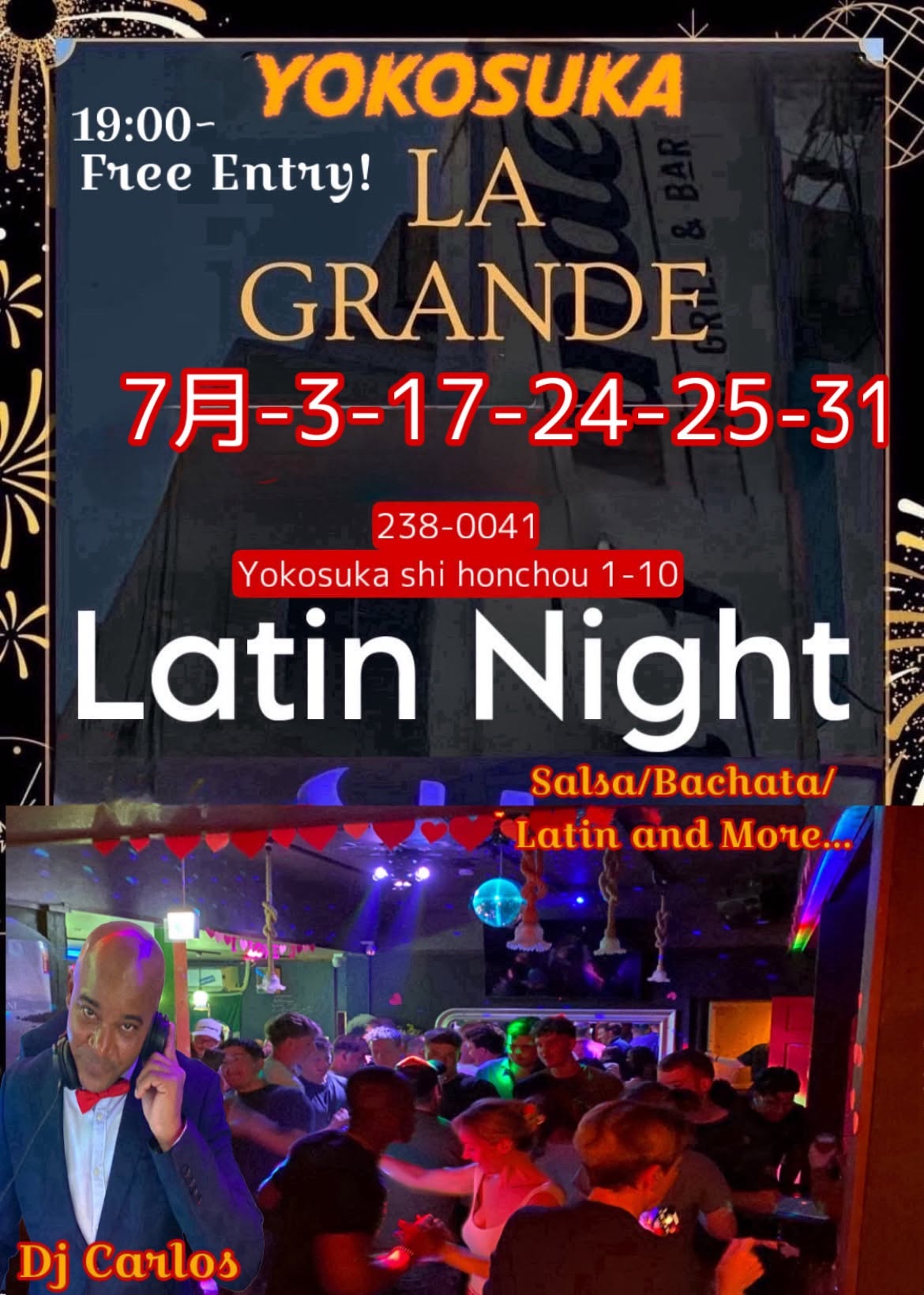 YOKOSUKA SALSA LATIN NIGHT💎