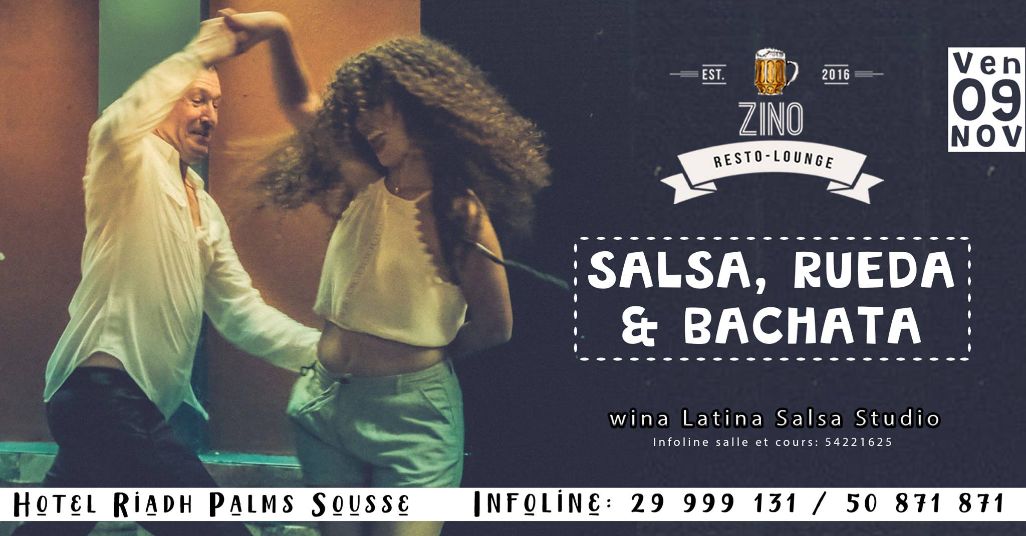 Soirée Salsa Rueda Bachata