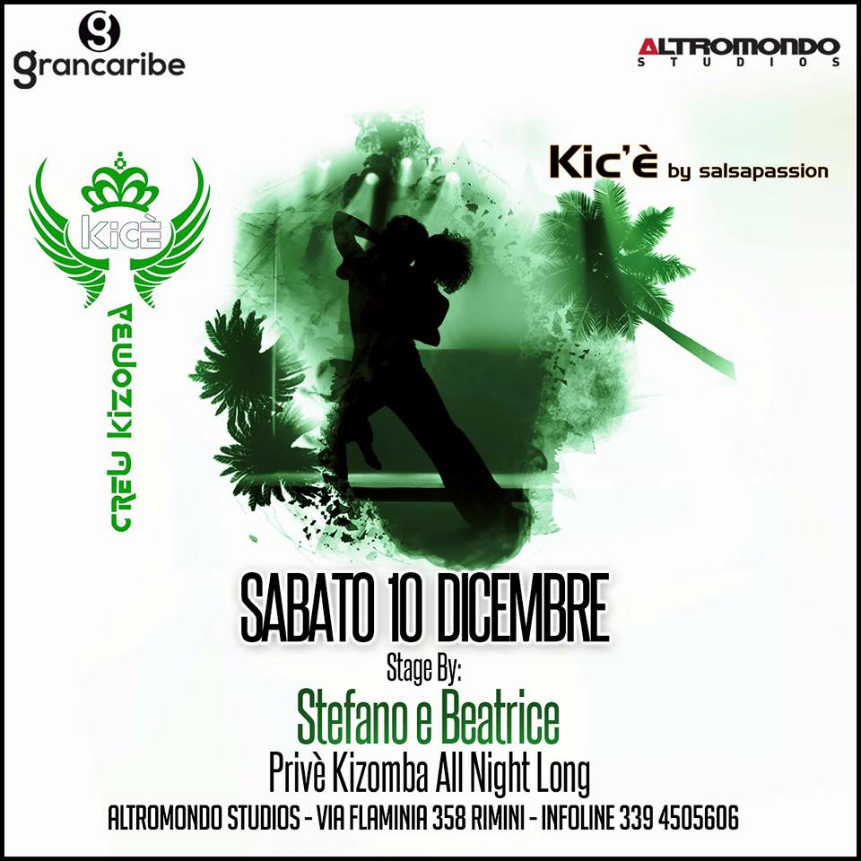STAGE KIZOMBA + PISTA ONLY KIZOMBA 10 12 ALTROMONDO STUDIOS