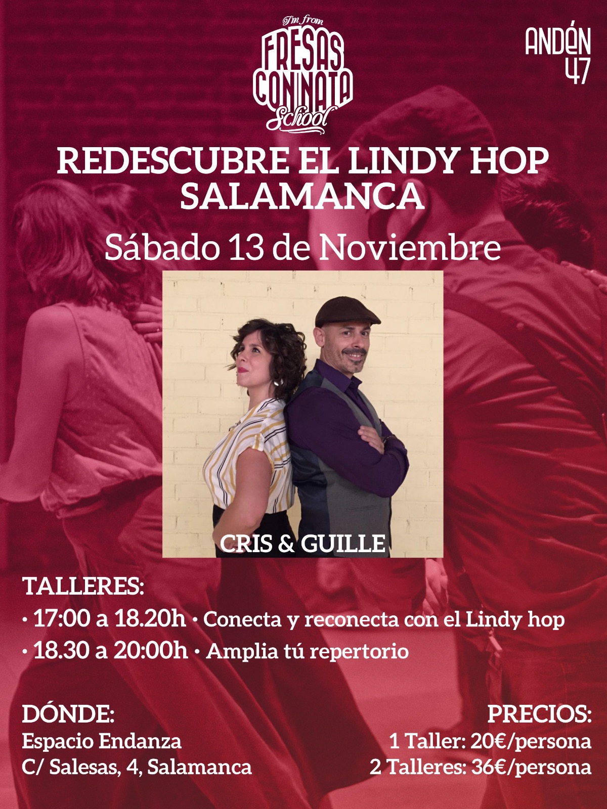 Redescubre el lindy hop - Salamanca