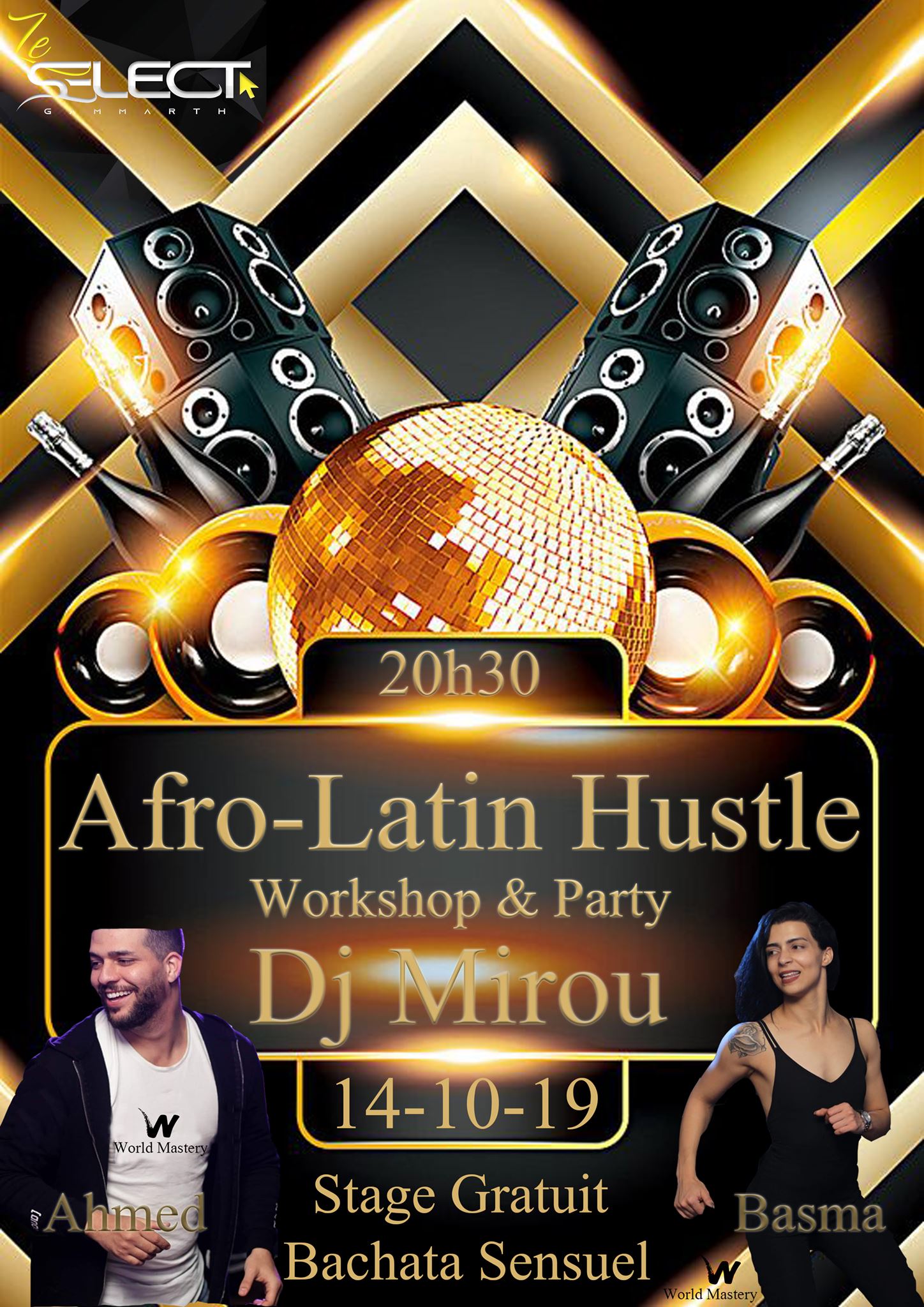 Afro Latine Hustle Stage et Soiree By DJ Mirou