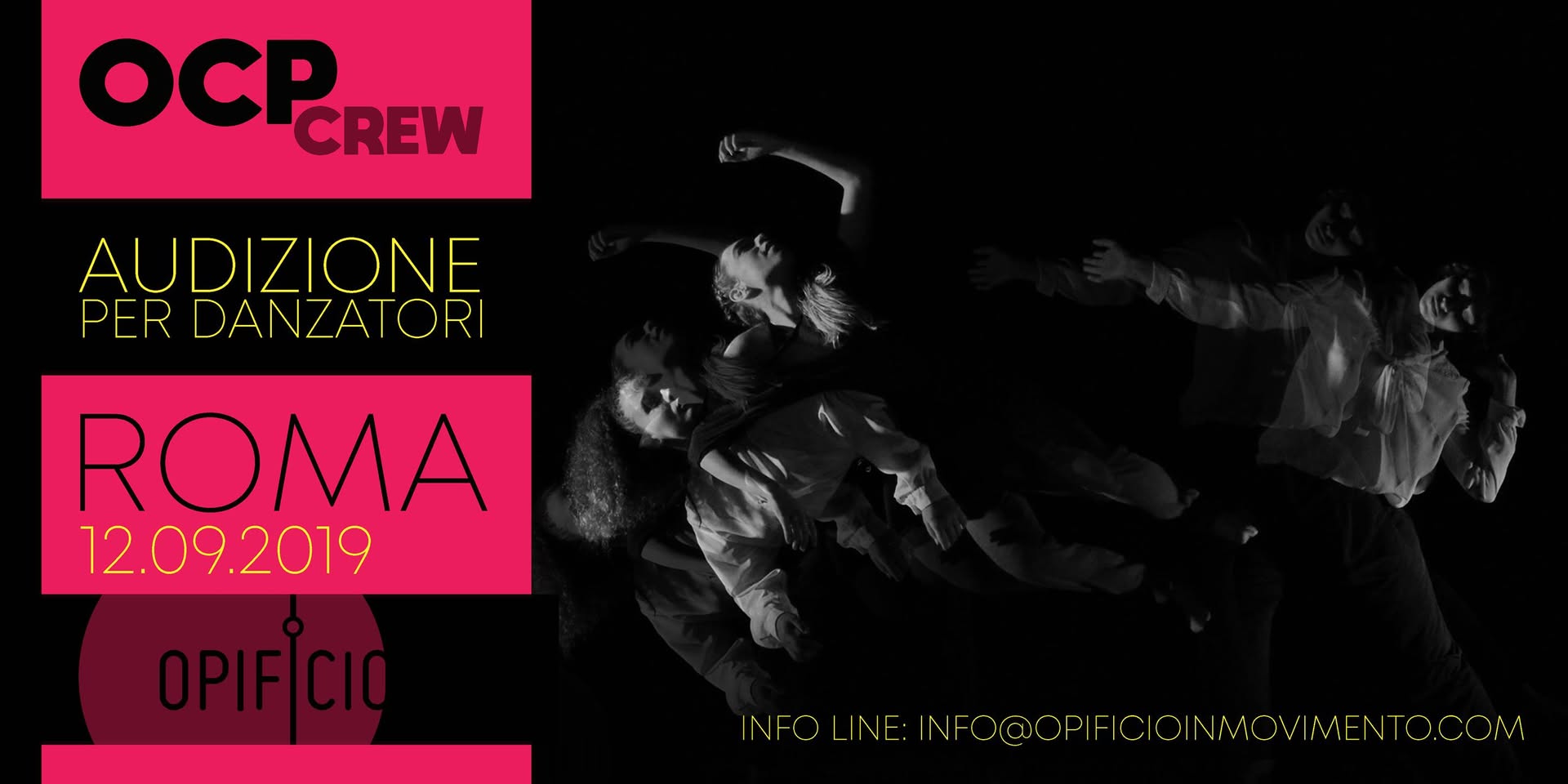Audizione per danzatori a Roma