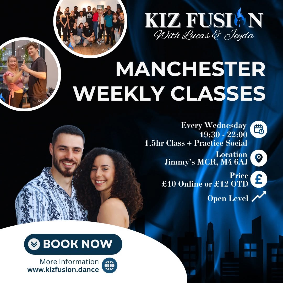 Kiz Fusion Manchester Weekly Classes with Lucas & Jeyda