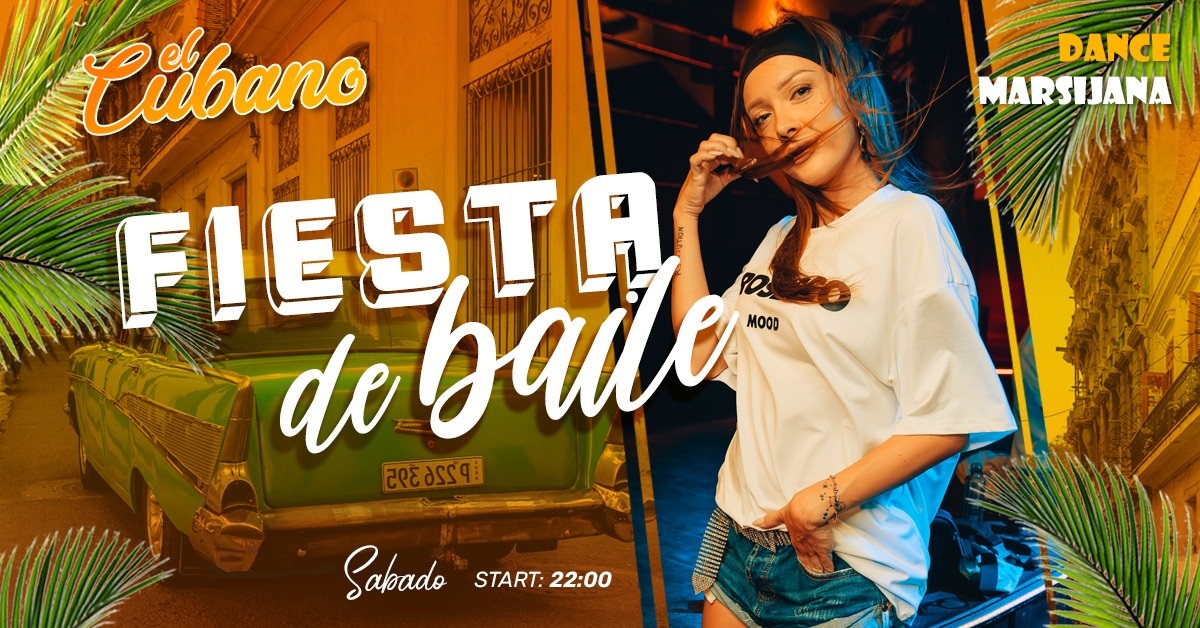 ★ Fiesta de Baile ★ Dancer Marsijana ★ Sabado 21.03 ★