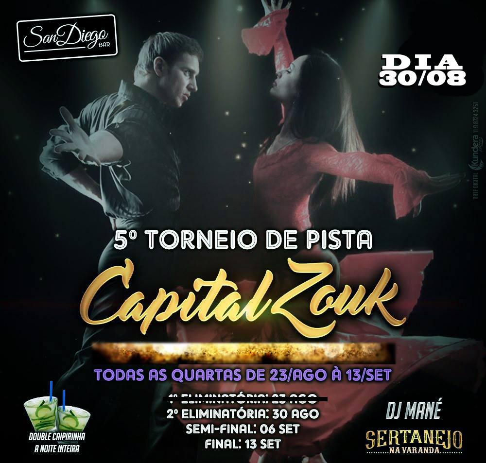 Lista encerrada Capital Zouk 30-08-17