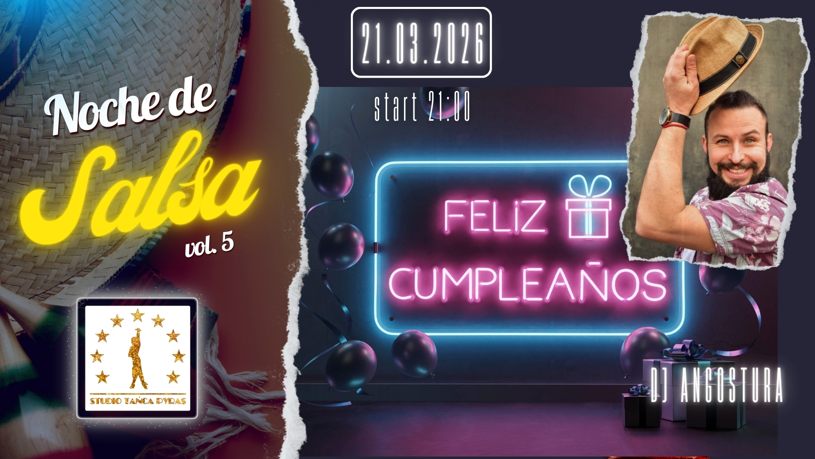 NOCHE DE SALSA vol. 5 impreza w rytmach salsy