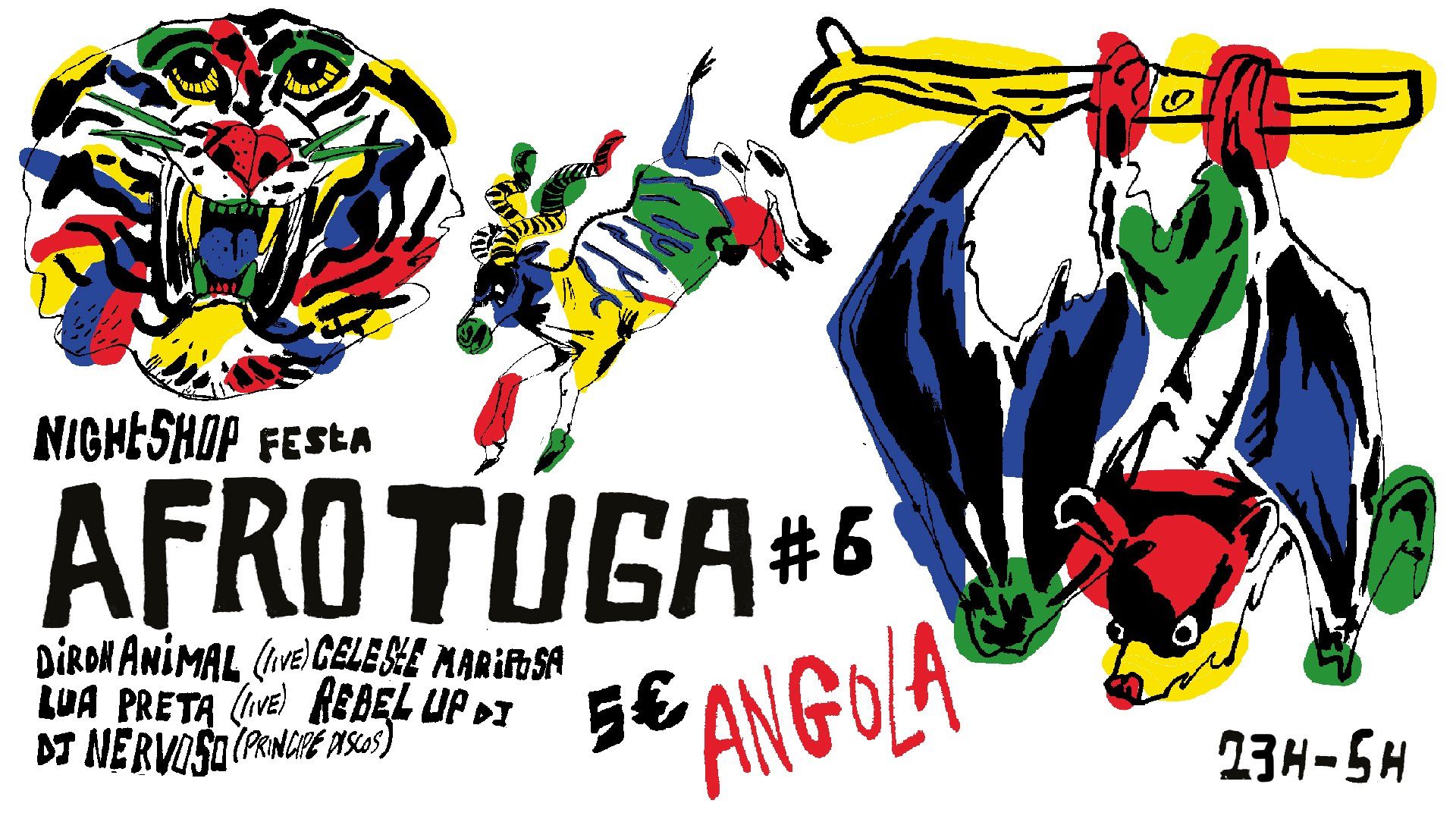 Nightshop Party Festa Afro Tuga: Angola special