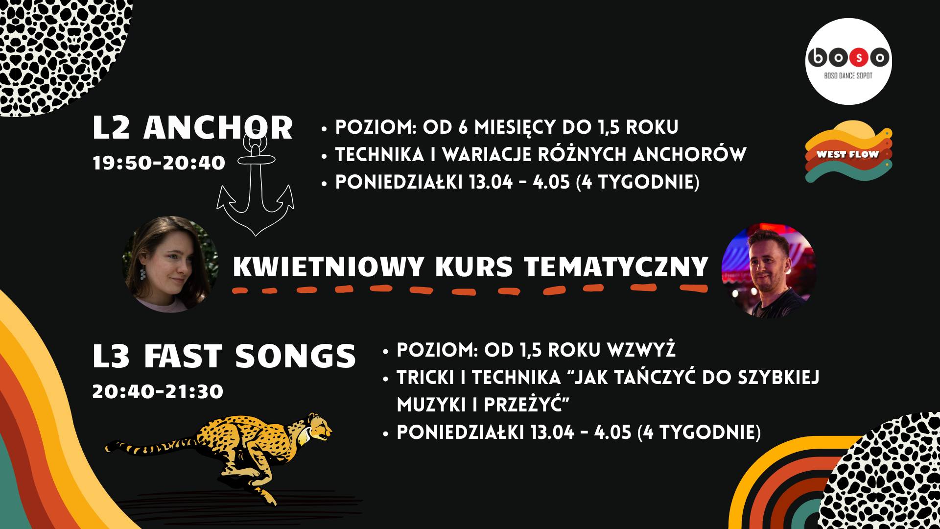 PONIEDZIAŁKI W BOSO GRUPA L2-L3