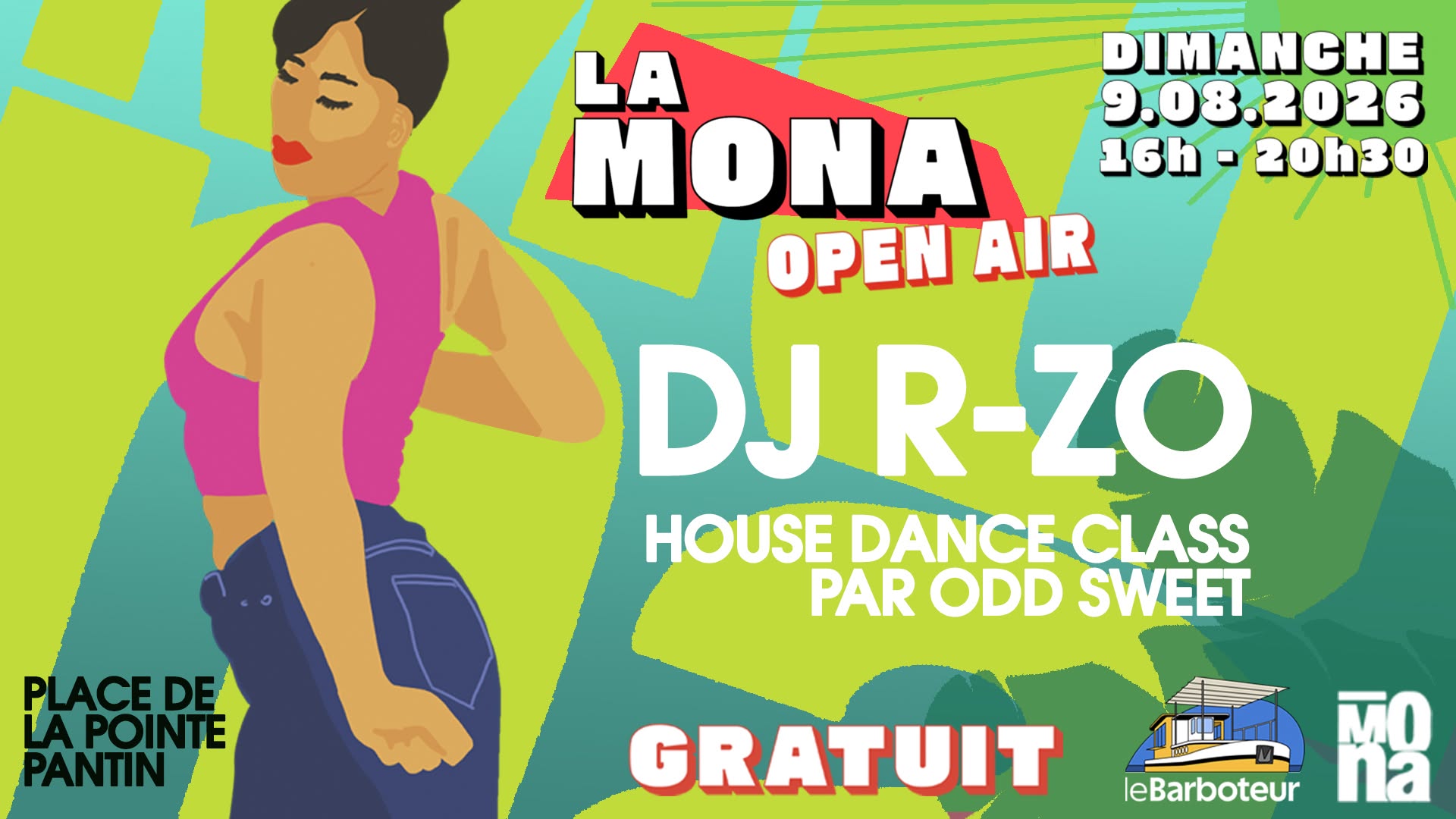 La Mona Dimanche Open Air au Canal Barboteur (Gratuit)
