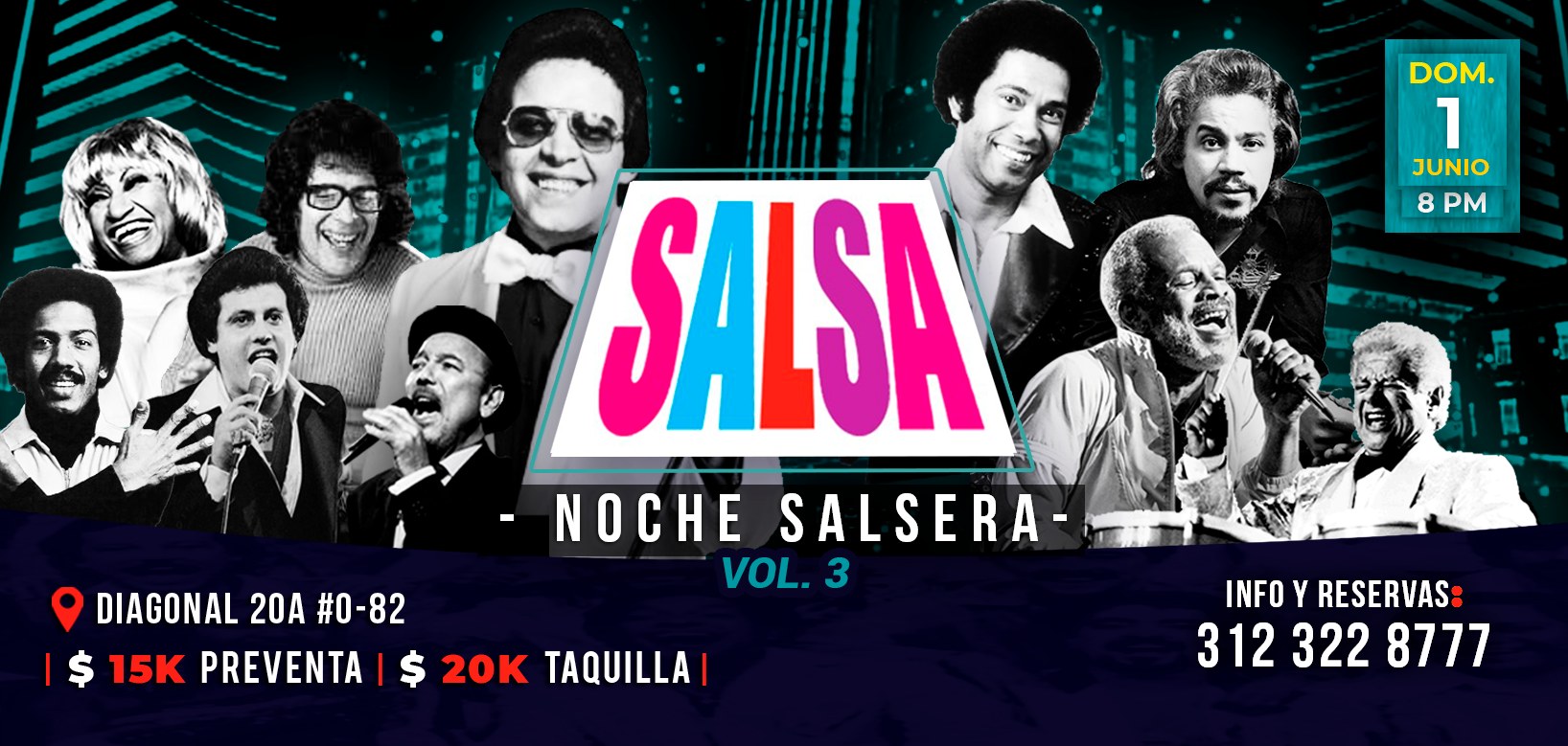 Noche Salsera Vol.2 en el Goce Pagano