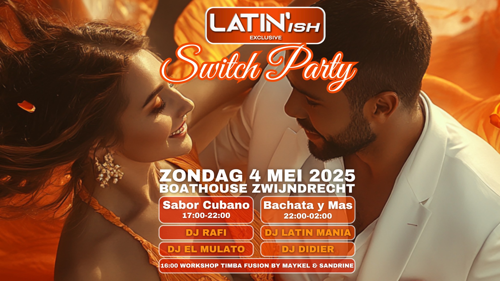 Latin'ish "Switch Party: Salsa Cubana & Dominican Bachata"