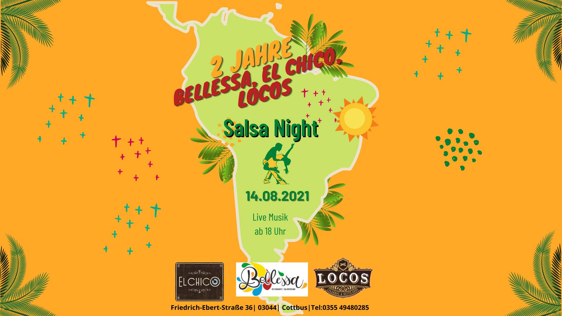 Zwei Jahre Bellessa, El Chico und Locos