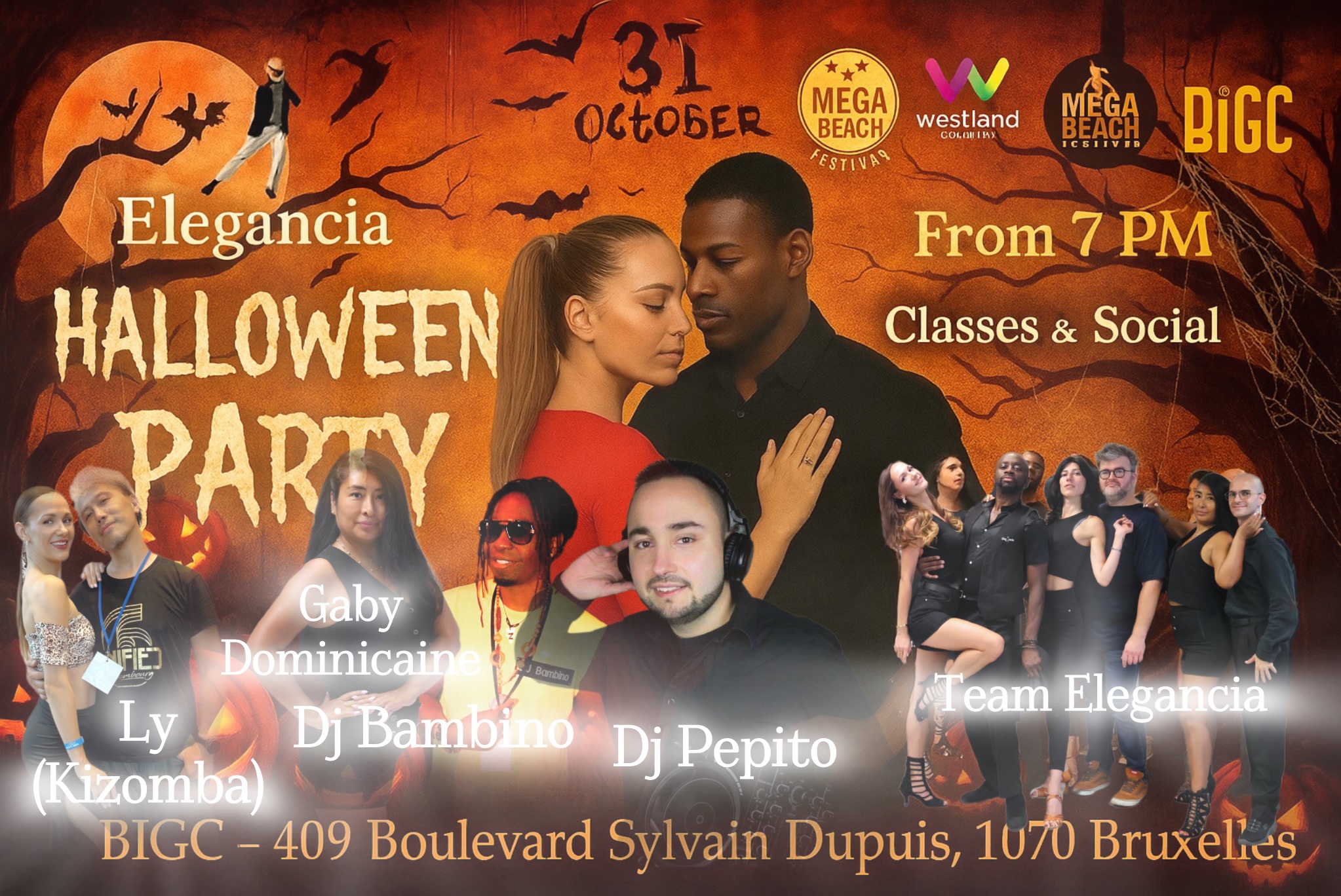 ELEGANCIA HALLOWEEN LATINO PARTY Vendredi 31 10