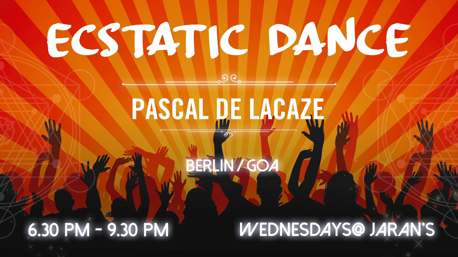 Ecstatic Dance with DJ Pascal de Lacaze