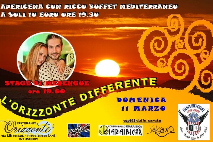 L'Orizzonte DIFFERENTE AperitivoLatino