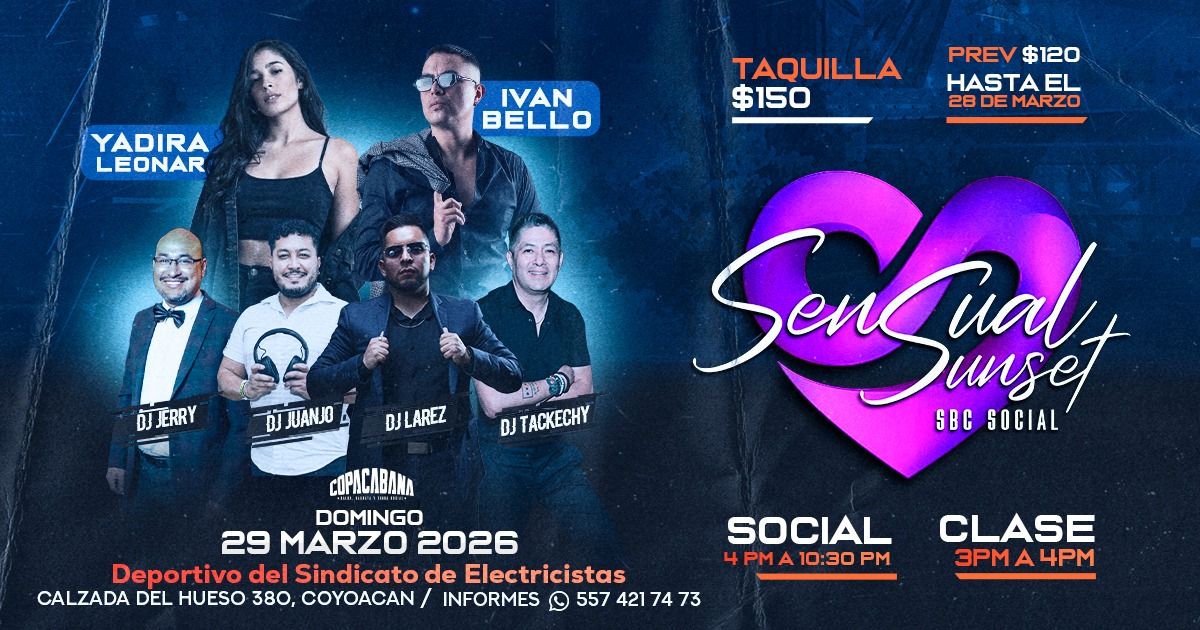 SENSUAL SUNSET MARZO 🌸🌼