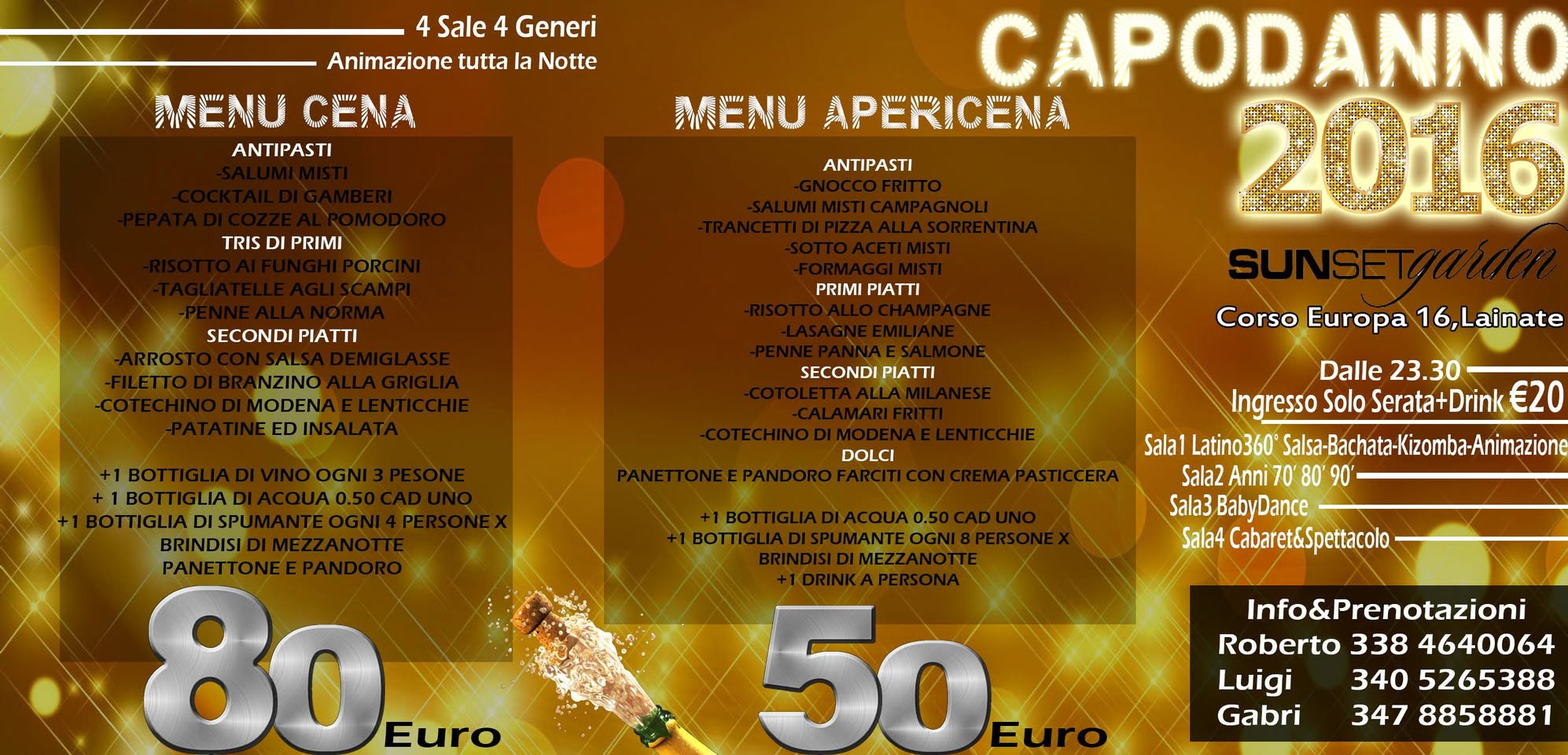 CAPODANNO SUNSET