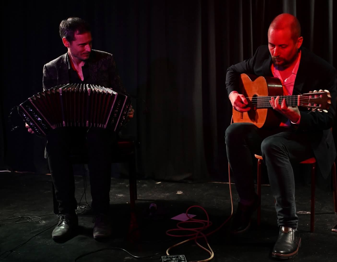 milonga live avec Hugo Satorre et Emiliano Faryna