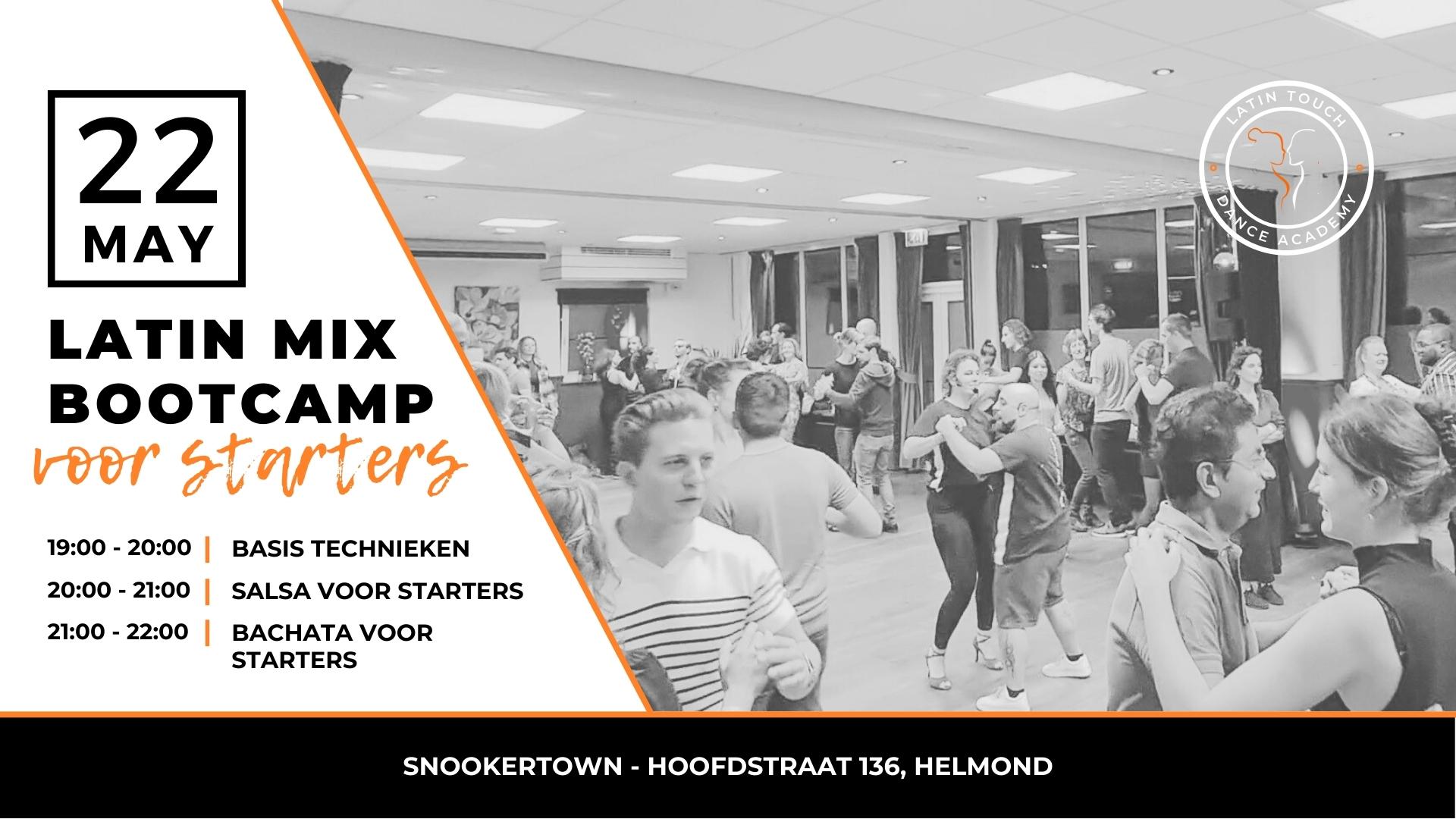 LATIN MIX BOOTCAMP VOOR STARTERS!