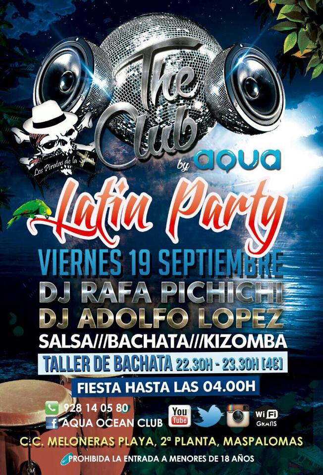 FIESTA SALSERA @ THE CLUB EN AQUA OCEAN CLUB