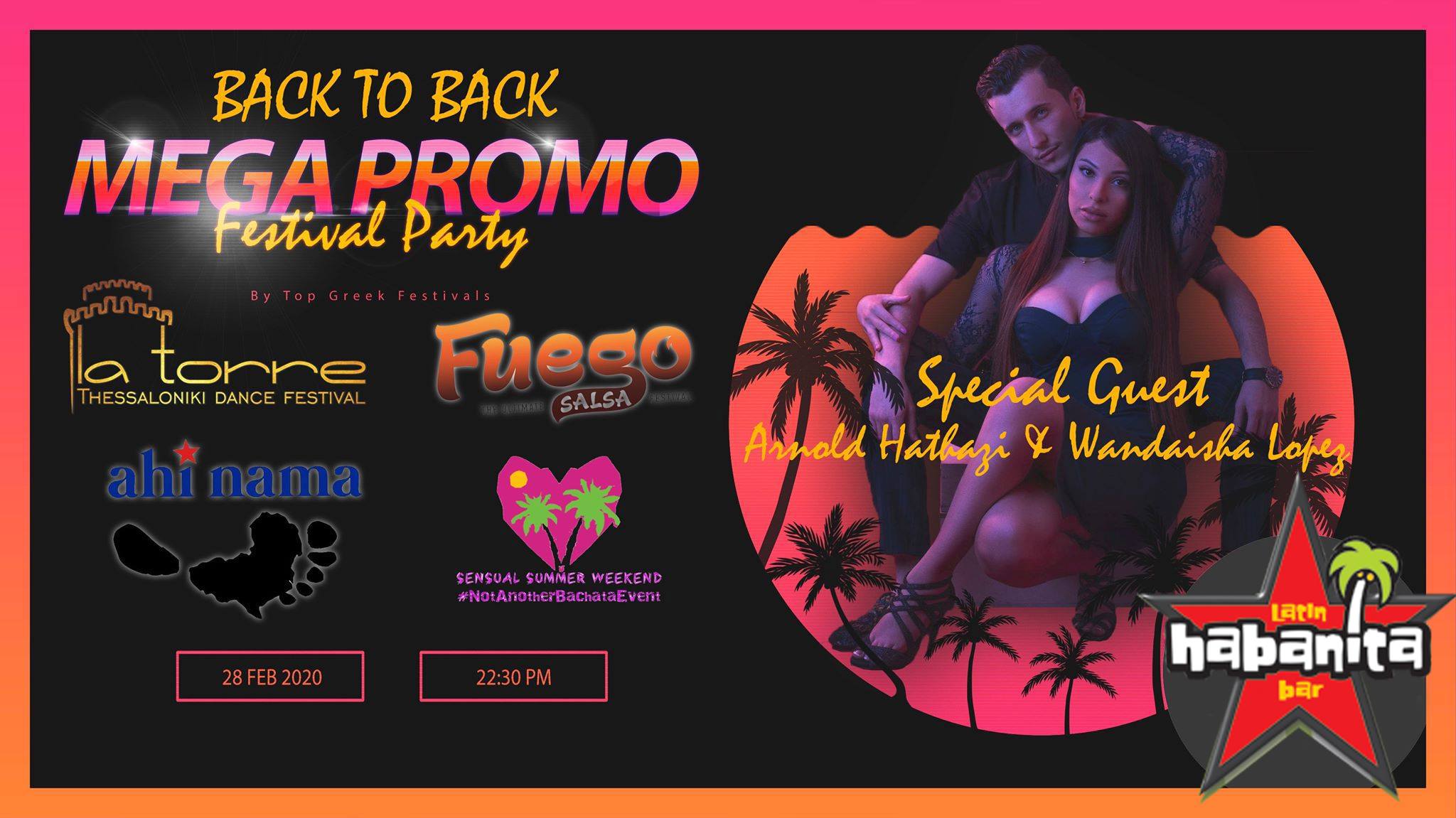 Back2back MEGA promo party 28 FEB