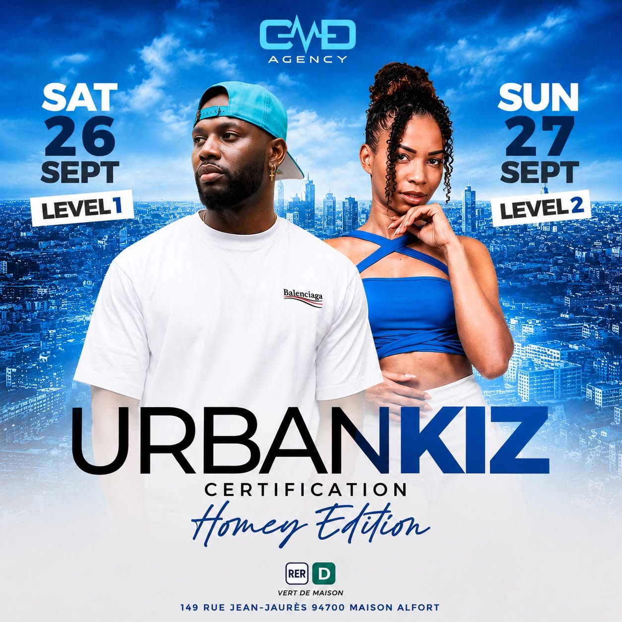 Urbankiz Certification Lv1 & Lv2 "Edition Homey" by CMD Agency