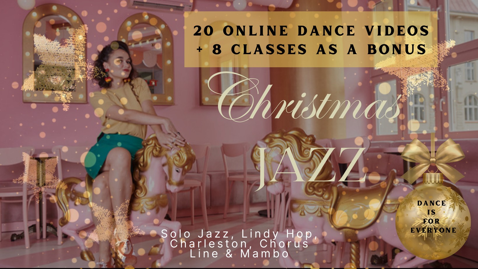 Christmas Jazz: Online Classes with Kari - Solo Jazz, Charleston and many more