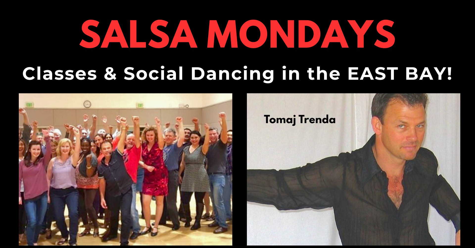 SALSA MONDAYS - Classes & Social Dancing in the EAST BAY!