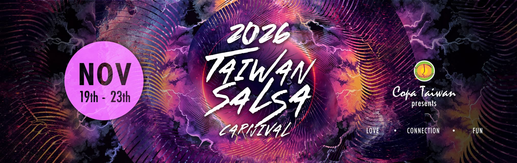 11 19~11 22 Taiwan Salsa Carnival 2026
