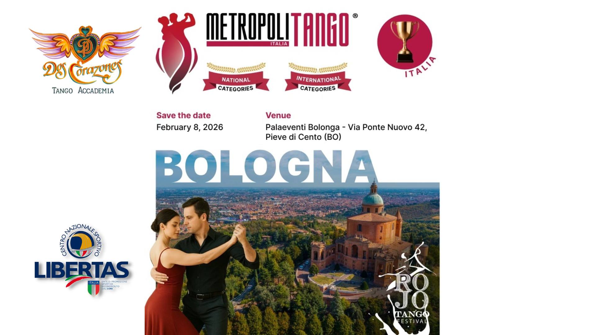 Metropolitango World - Tappa di BOLOGNA