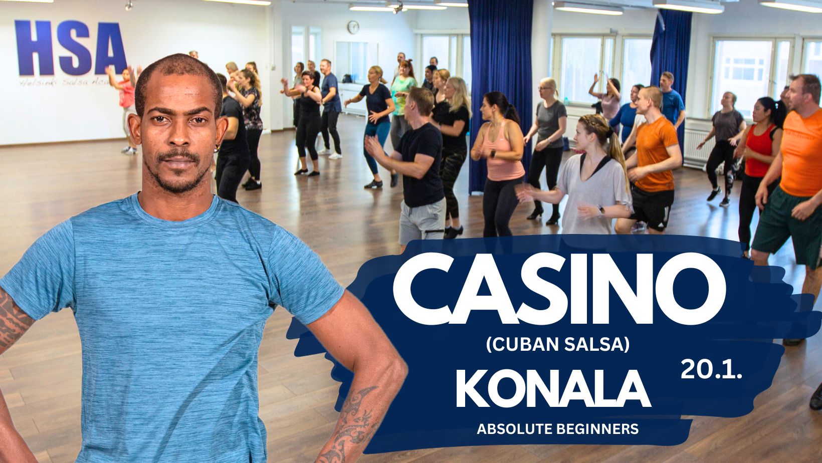 Aloittelijoiden Casinoleiri Konala 20.1.