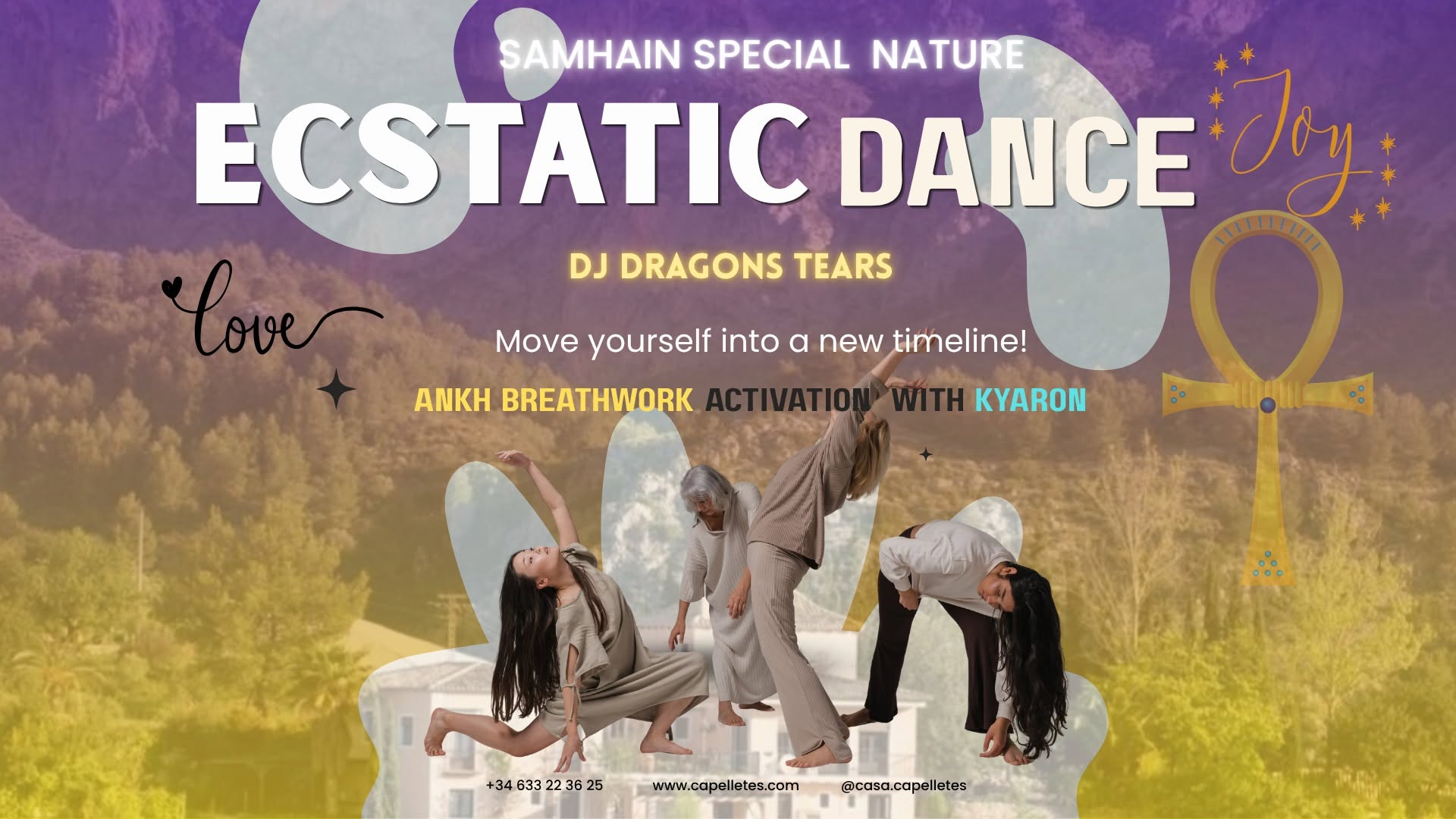 Ecstatic Dance in Nature with Egyptian Breathwork